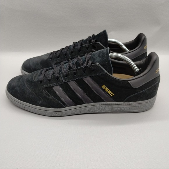 Adidas Busenitz Vintage Mens Skate Shoes Core Black Grey GY6905 Size 12